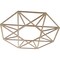 Ekena Millwork Guardian Wood Fretwork Pierced Ceiling Medallion, Hickory, 30"OD x 11 5/8"ID x 3/8"T CMWP30X30X0375GDHI - alternate 4
